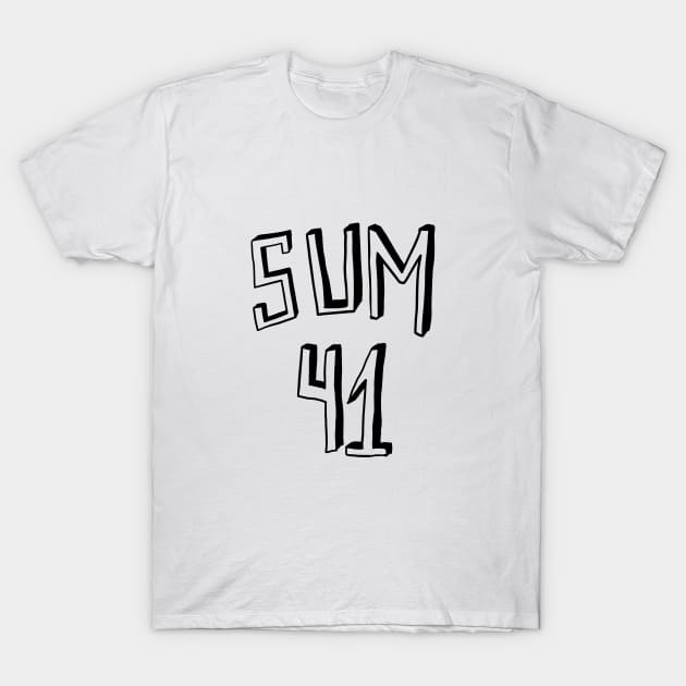 sum 41 T-Shirt by Antho